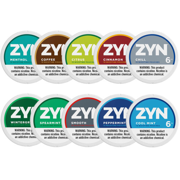 Zyn - Nicotine Pouches (15ct) - Pack Of 5