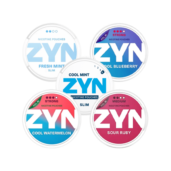 Zyn - Nicotine Pouches (15ct) - Pack Of 5