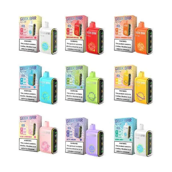 Geek Bar Pulse 15K Puffs – Box of 5