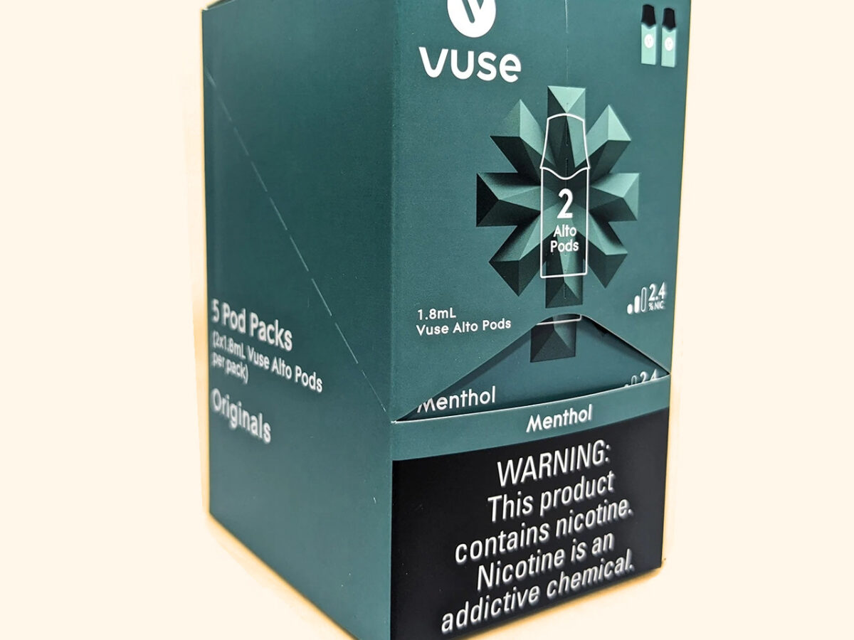 Vuse Alto Pods - 2 Pod - 2.4% - 5 Pack (MSRP $20.00ea)