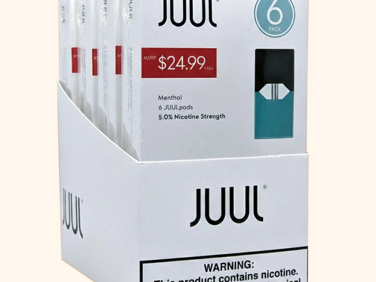 JUUL Pods 5% 6-Pack | Display of 4