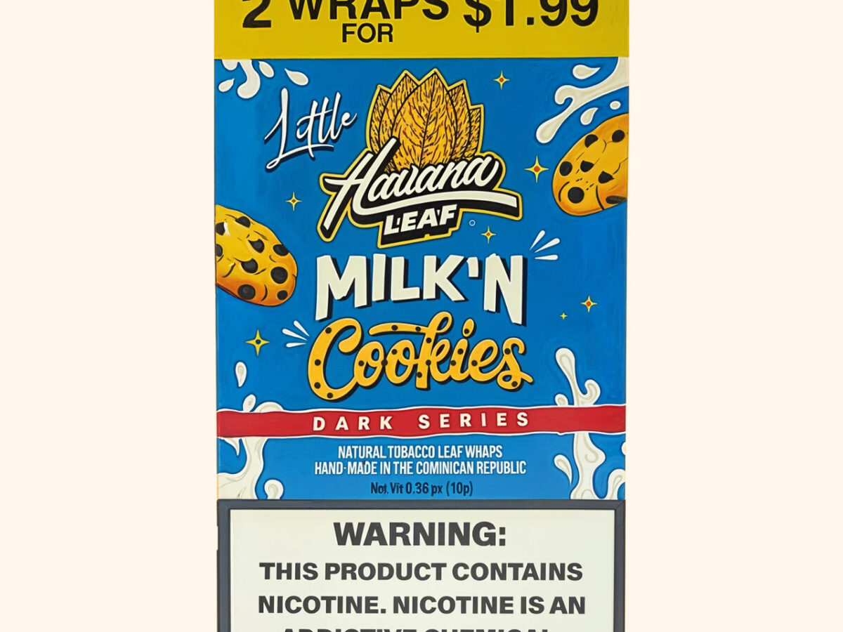 Havana Leaf - Little Tobacco Wraps (2ct) - Pre-Priced - Box of 20 (MSRP $1.99ea)