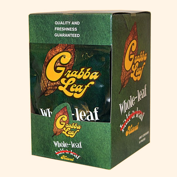 Grabba WHOLE LEAF WRAP 1ct — Box of 10