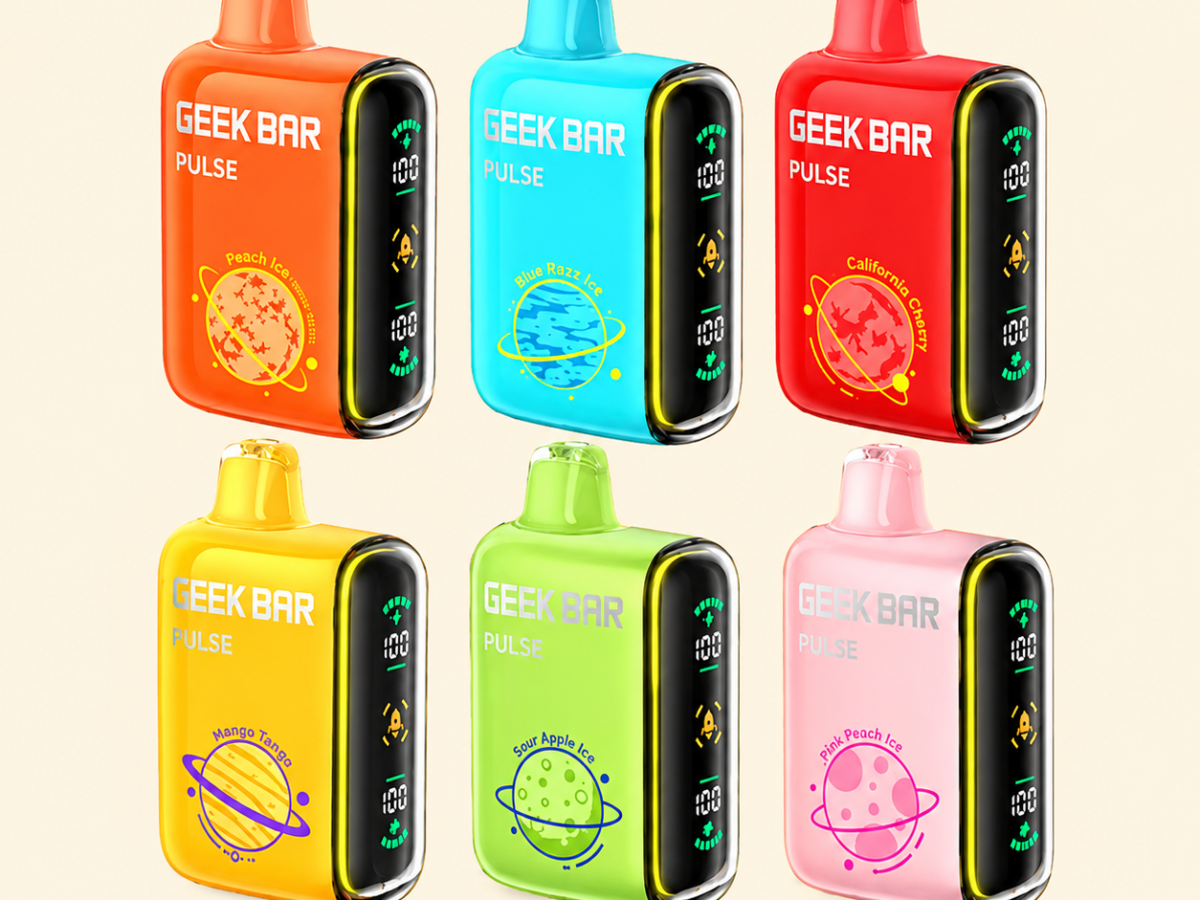 GEEK BAR PULSE 5% DISPOSABLE (80ML) PULSE MODE - 7.5K & 15K PUFFS 5CT/ BOX