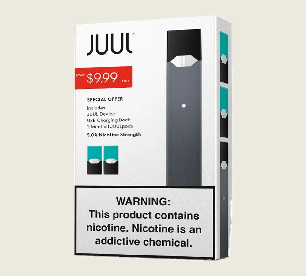JUUL Basic Kit | Display of 8 (MSRP $9.99ea)