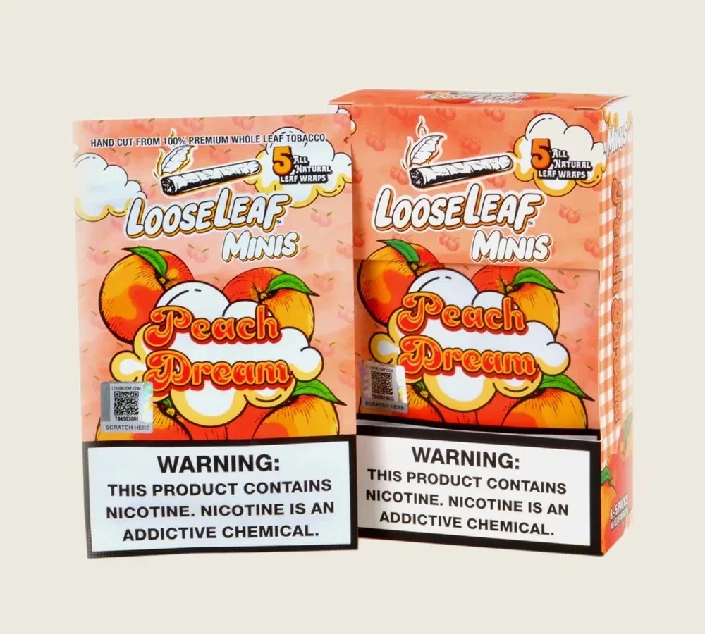 LooseLeaf - Minis Cigar Wraps (5ct) - Box of 8 (MSRP $10.00ea)