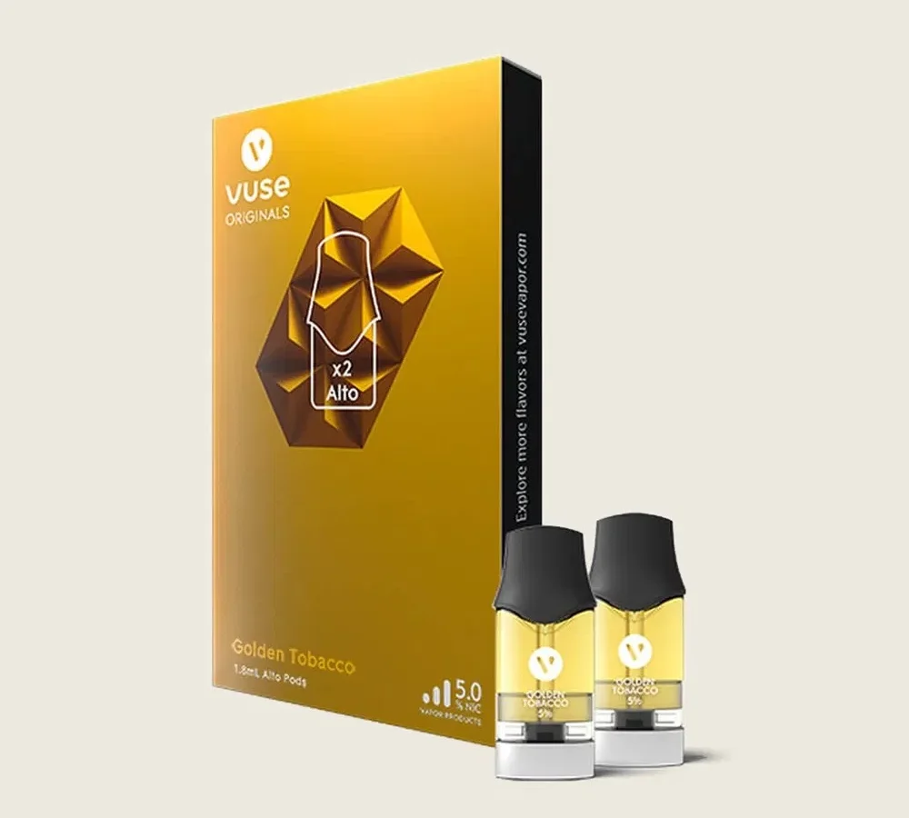 Vuse Alto Pods - 2 Pod - 5.0% - 5 Pack (MSRP $20.00ea)