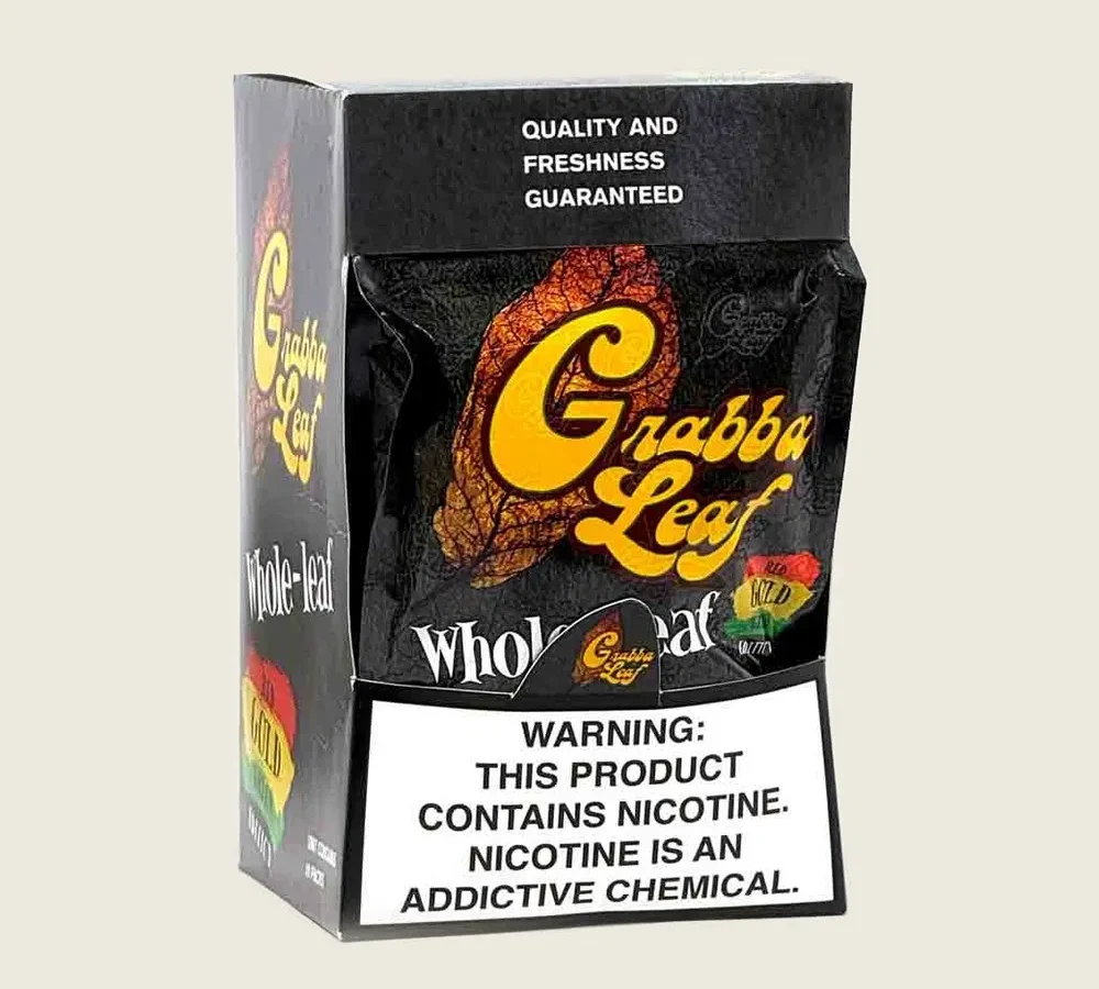 Grabba WHOLE LEAF WRAP 1ct — Box of 10