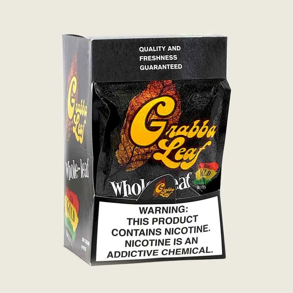 Grabba WHOLE LEAF WRAP 1ct — Box of 10
