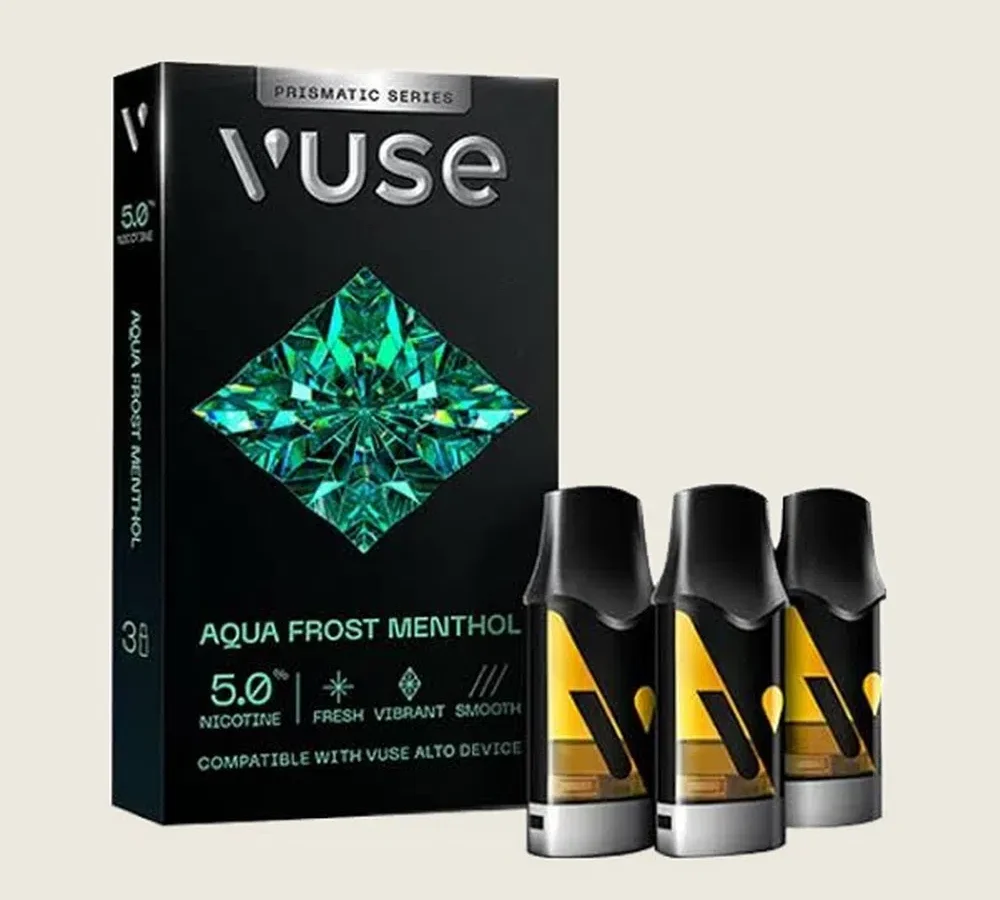 Vuse Alto Pods - 3 Pod - 5% - 5 Pack (MSRP $25.00)