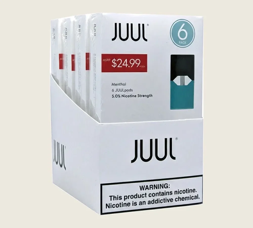 JUUL Pods 5% 6-Pack | Display of 4