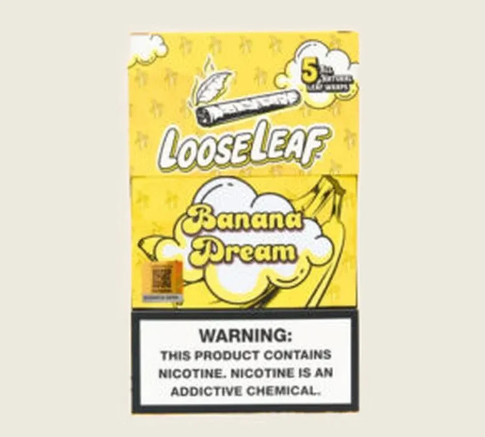 LooseLeaf - Cigar Wraps (5ct) - Box of 8 (MSRP $13.00ea)