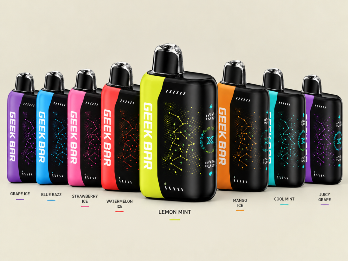 GEEK BAR PULSE 2 HUBBA EDITION 5% DISPOSABLE - REGULAR 25K | PULSE 15K PUFFS - BOX OF 5