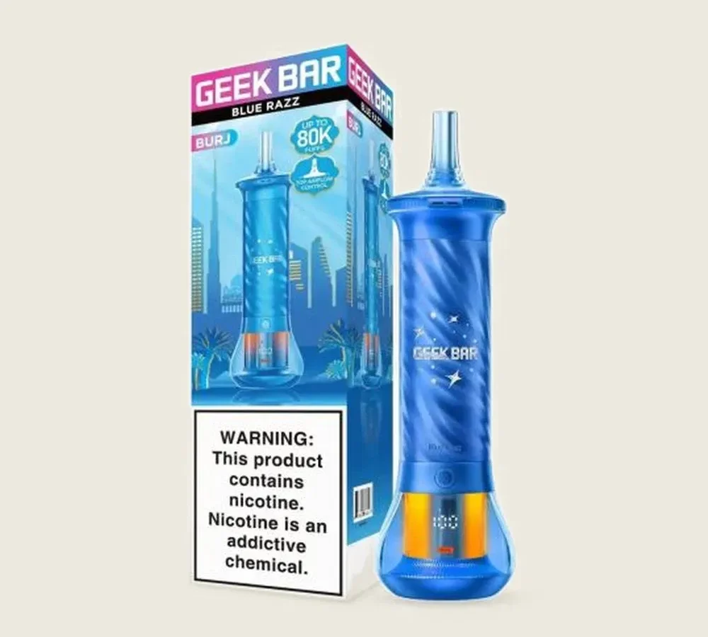 GEEK BAR BURJ 5% DISPOSABLE - ECO 80K | REGULAR 60K | PULSE 40K PUFFS - BOX OF 5