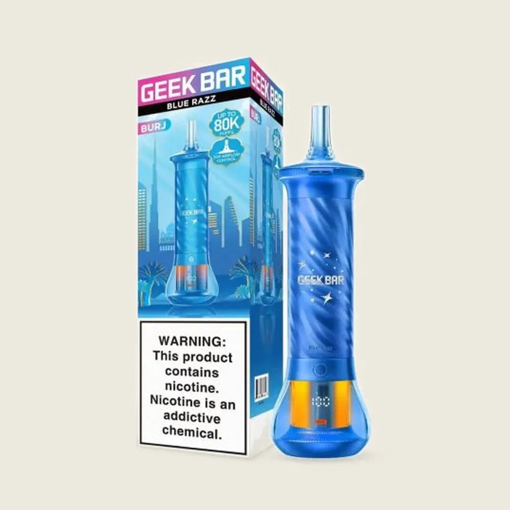 GEEK BAR BURJ 5% DISPOSABLE - ECO 80K | REGULAR 60K | PULSE 40K PUFFS - BOX OF 5