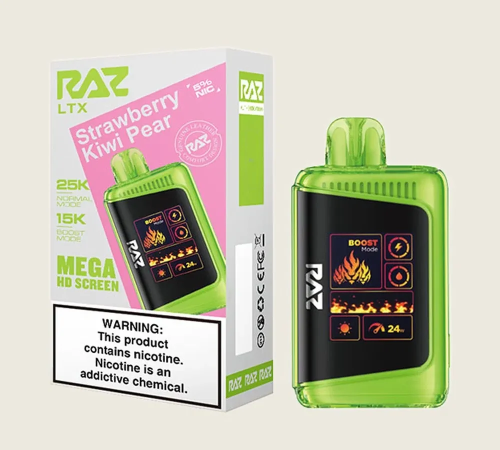RAZ LTX 5% DISPOSABLE (80ML) 25K PUFFS 5CT/ BOX