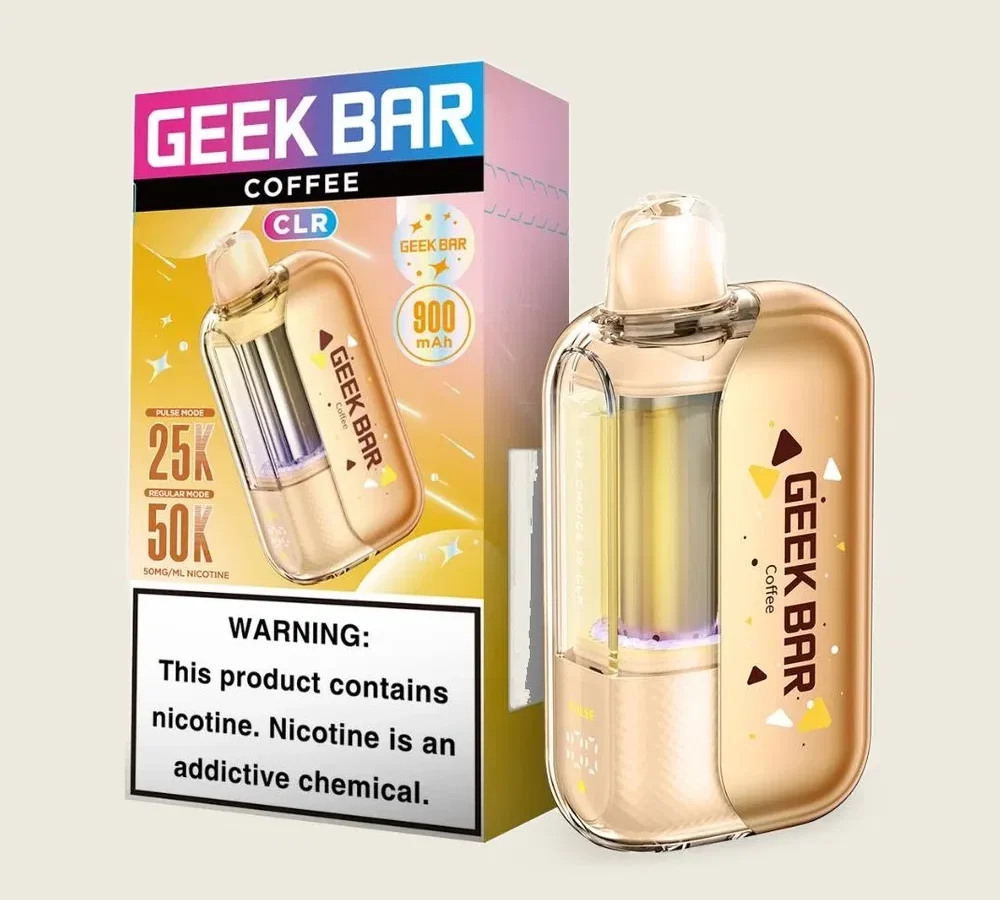 GEEK BAR CLR 50K PUFFS - BOX OF 5