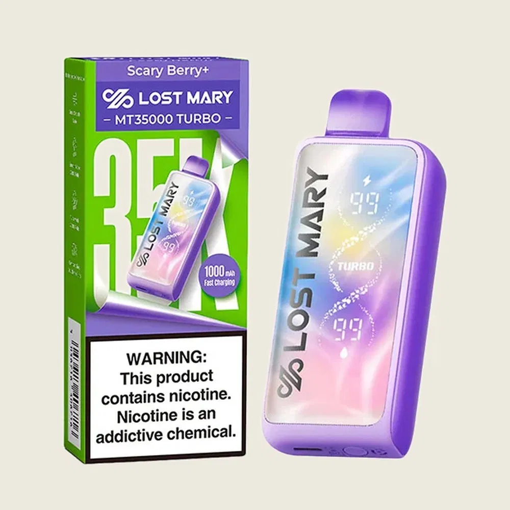 LOST MARY MT35000 TURBO 5% DISPOSABLE - SMOOTH 35K | TURBO 20K PUFFS - BOX OF 5