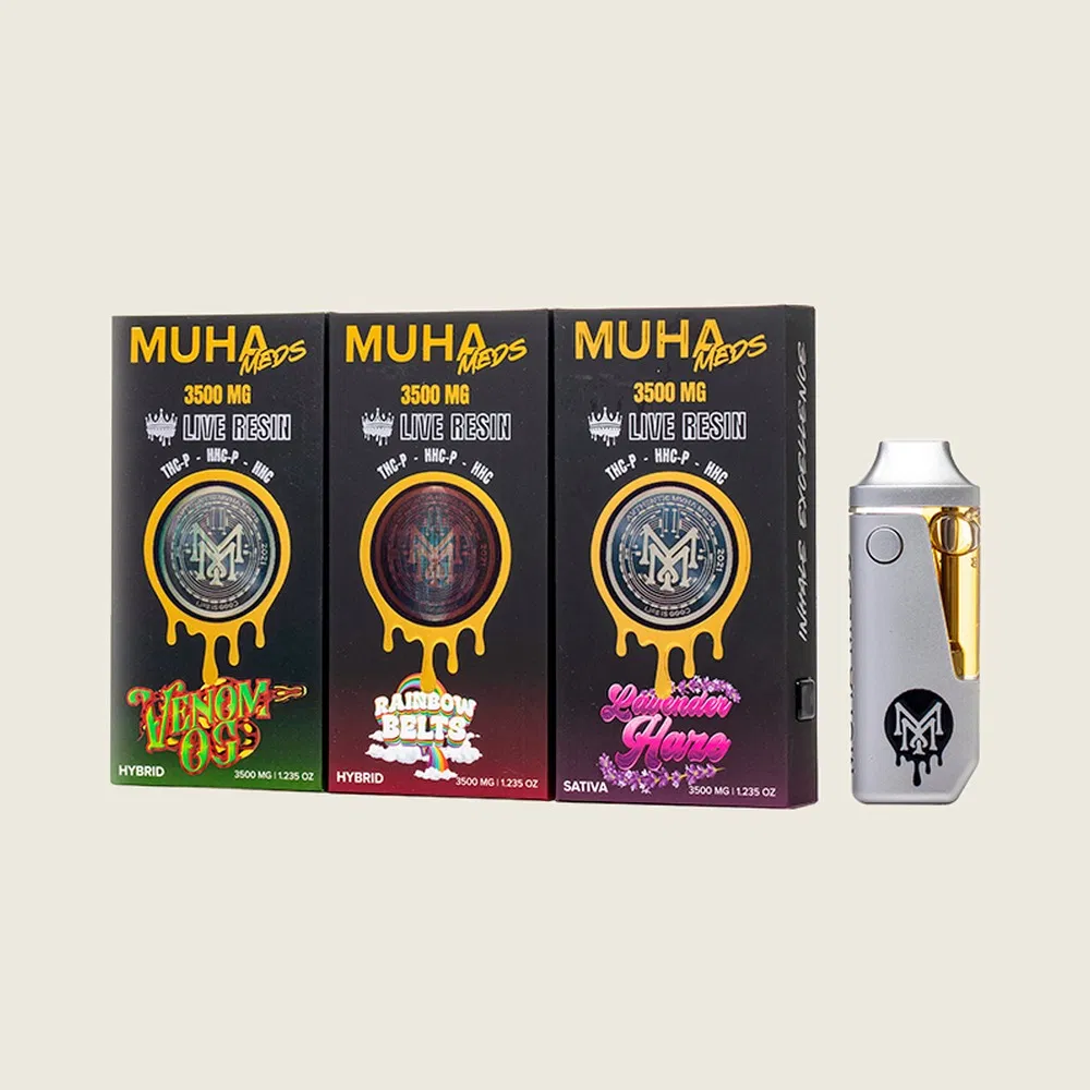 Muha Meds - THCA 3.5g Disposable (Box of 5) - WHOLESALE VARIETY PACK (10 Boxes)