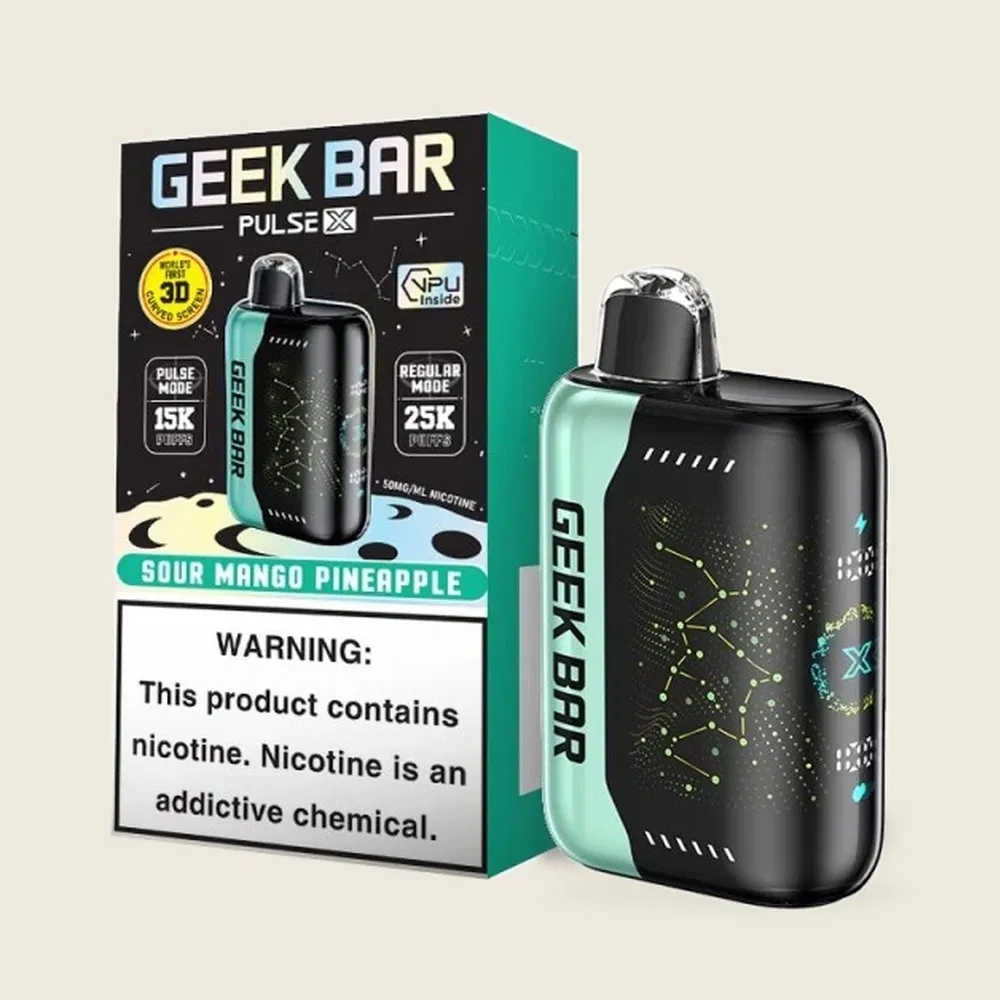 GEEK BAR X 25K INDO 5% DISPOSABLE - BOX OF 5