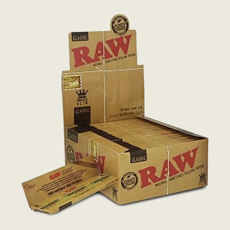 Raw Classic King Slim Papers 50Ct