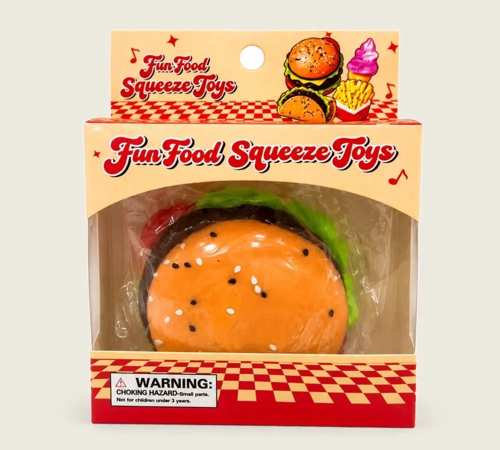 Fun Food Squeezey Toy