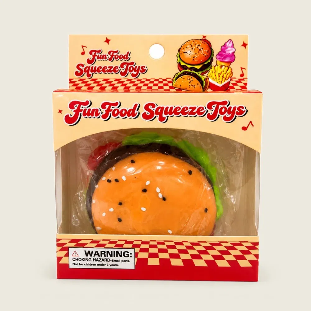 Fun Food Squeezey Toy