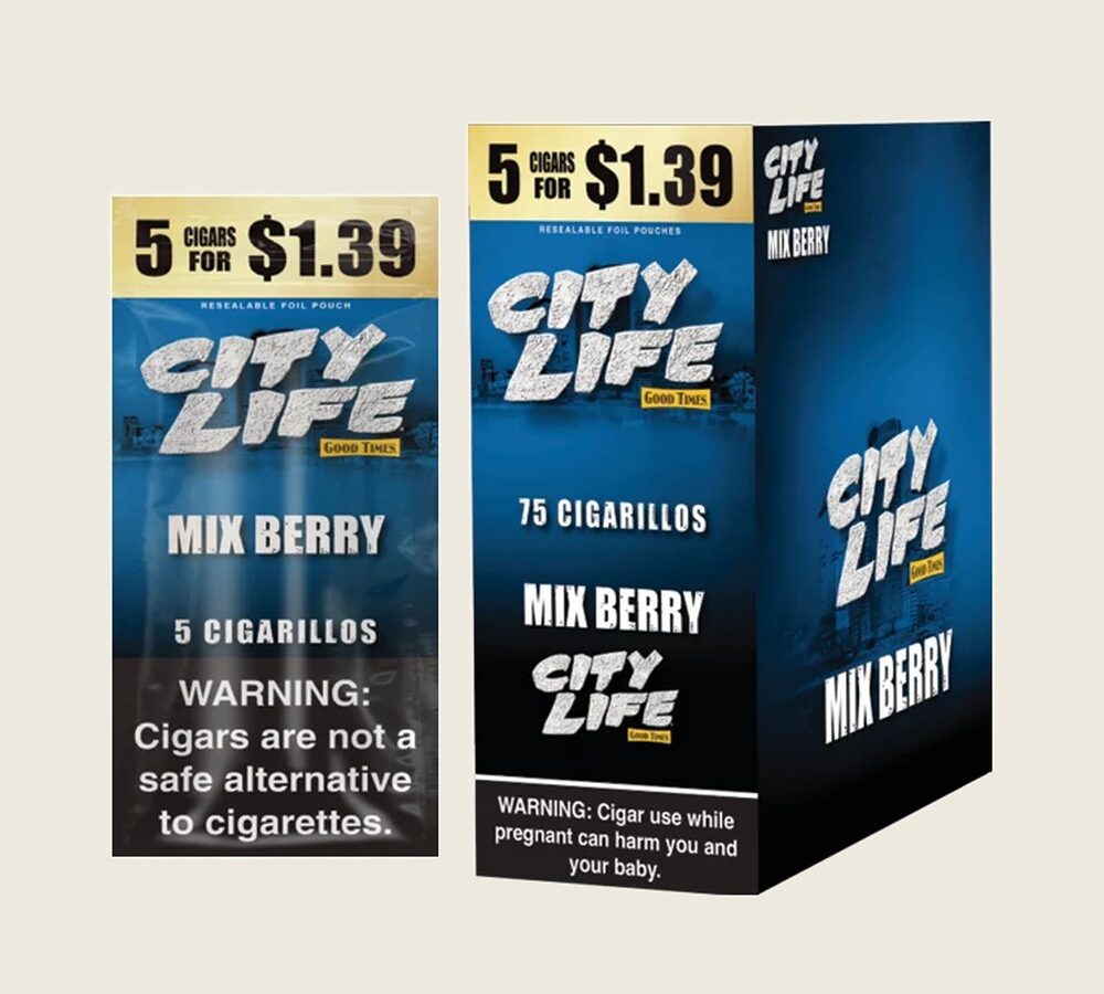 Good Times City Life - Cigarillos (5ct) Pre-Priced 5/$1.39