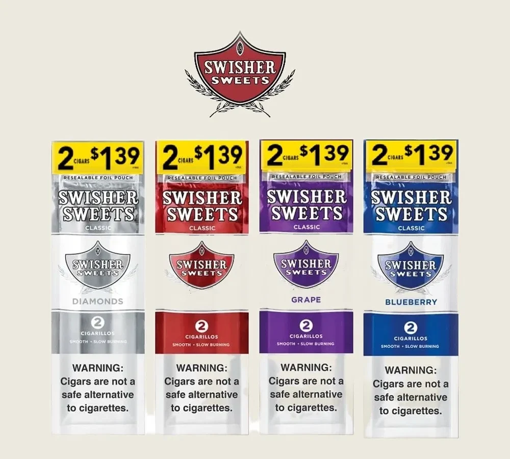 Swisher Sweets - Cigarillos (2ct) Pre-Priced 2/$1.39 - Box of 30