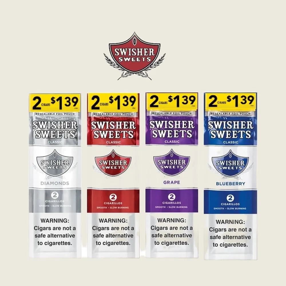 Swisher Sweets - Cigarillos (2ct) Pre-Priced 2/$1.39 - Box of 30